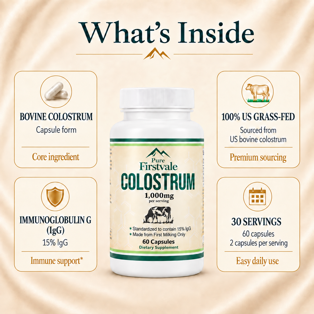 Bovine Colostrum Capsules